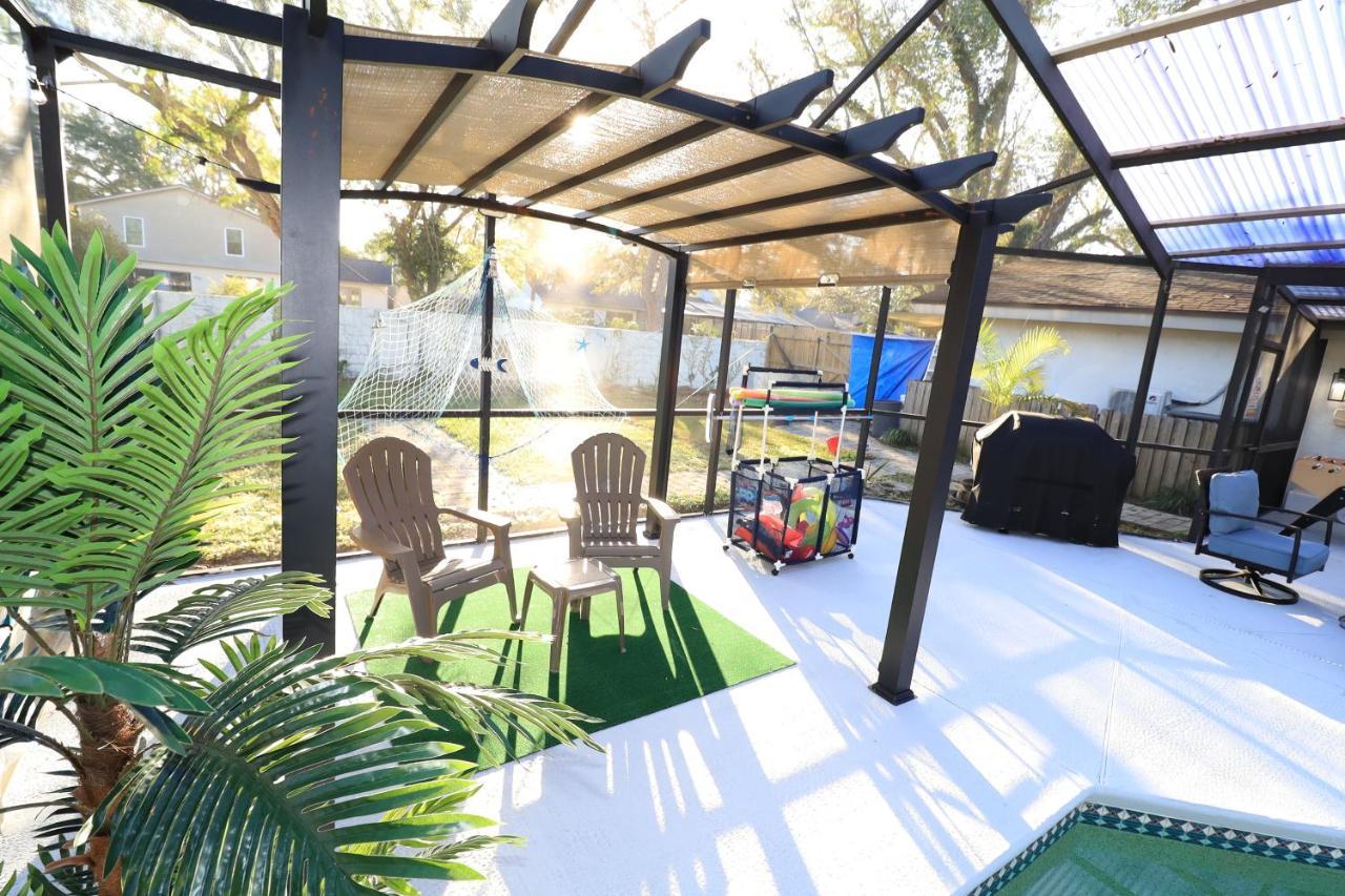 Boho Oasis With Pool- Paradise For Work & Fun Tampa Exterior foto